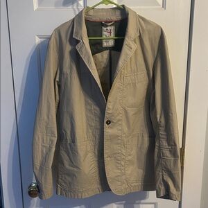 Relwen Men's Beige Casual Jacket
